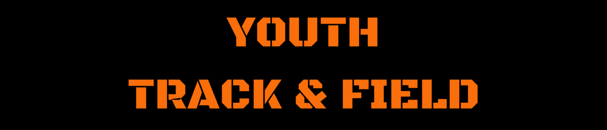 Youth Track and Field banner